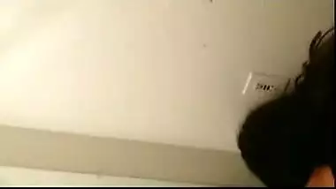 Punjabi college couple fucking hard in bathroom
