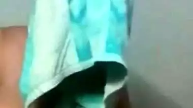 Sex is over and after shower Desi woman shows on cam her XXX jugs