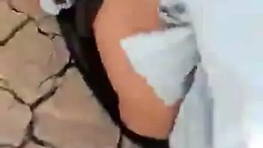 Muslim aunty fucked cummed openly in dubai desert begging not to take video