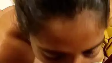 Naughty desi girl nude sucking big cock viral POV
