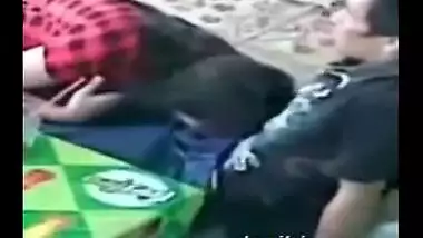 Asian Couple Having Sexual Fun