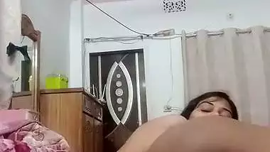 BBW fingering part 1 with full nude show for lover