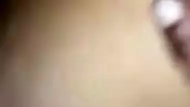 Desi bhabhi handjob hubbys cock and hubby playing with wifes boobs