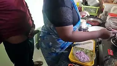Horny owner jerking dick infront of Bengali maid