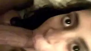 Desi Bengaluru sister gives incest blowjob to cousin