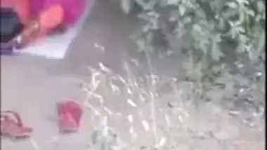 Tamil couple banging outdoor in a jungle gets caught on a , desi sex mms