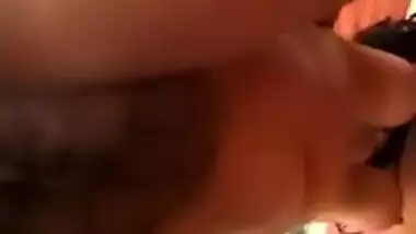 Busty Indian MILF fucks white lover