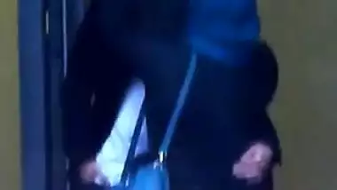UK Paki student Couple Making Out In Public