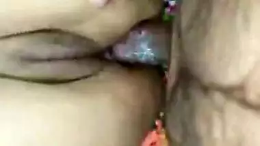 Indian girlfriend sucking cock and fucked hard