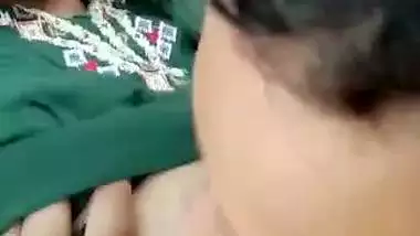 Indian girl getting her virgin nipple sucked for first time