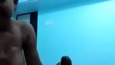 Cute girl handjob and blowjob with clear hindi talking