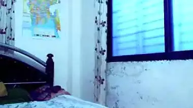 Desi lovers enjoying hot bedroom sex MMS video