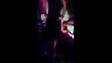 Wearing hot dress