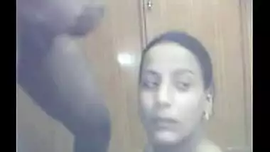 Indian sex scandal of young village girl playing with lover’s dick