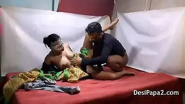 Desi Indian, Indian Bhabhi And Indian Aunty - Couple Passionate Hardcore Fucking Video Filmed In Bedroom