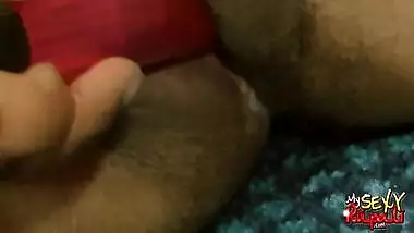 Indian babe Rupali using a vibrator masturbating