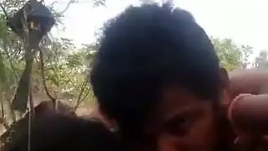 Desi GF Fucked by her BF in the Forest (3 Clips Merged)