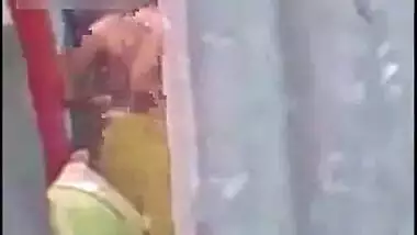 Desi Aunty Dress Remove Before Bath