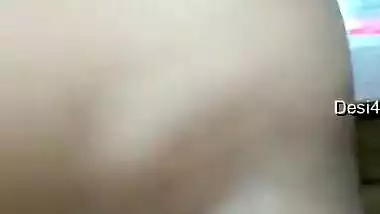 Today Exclusive- Sexy Village Girl Showing Her Boobs And Pussy On Video Call Part 2