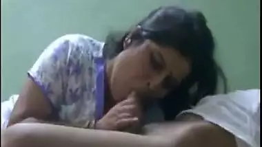 Hot Bhabhi Sucking Lover Dick