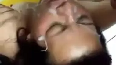 G.B. Road Randi Taking Multiple Cumshot on her Face by her Clients after her Gangbang